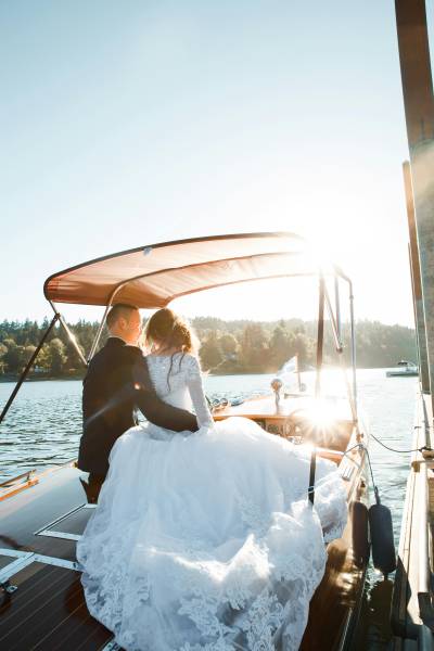 Mariages en mer location d'un bateau de Monaco à Saint-Tropez